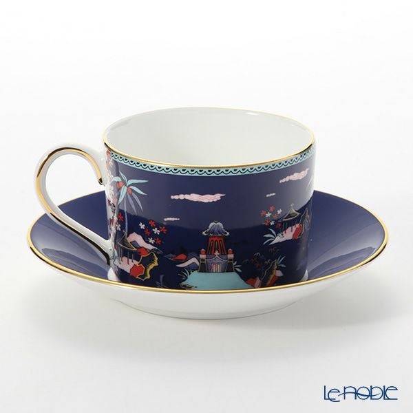 ウェッジウッド（Wedgwood） ワンダーラスト ブルーパゴダ ティーカップ＆ソーサー