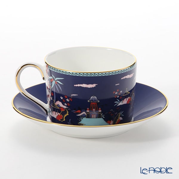ウェッジウッド（Wedgwood） ワンダーラスト ブルーパゴダ ティーカップ＆ソーサー