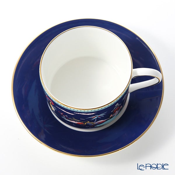 ウェッジウッド（Wedgwood） ワンダーラスト ブルーパゴダ ティーカップ＆ソーサー