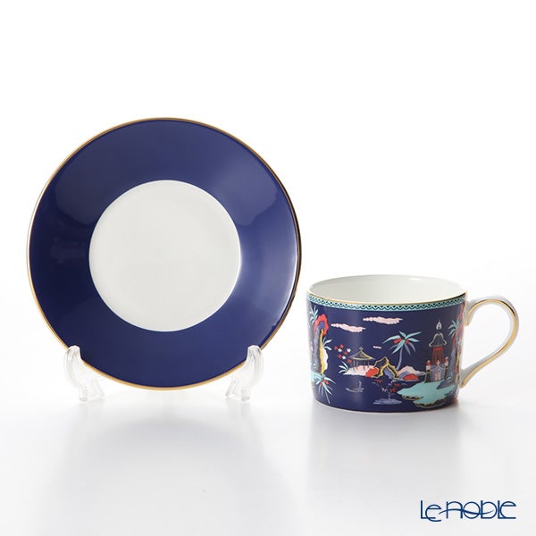 ウェッジウッド（Wedgwood） ワンダーラスト ブルーパゴダ ティーカップ＆ソーサー