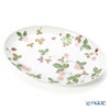 ウェッジウッド（Wedgwood） ワイルドストロベリー カジュアル オーバルディッシュ 30cm