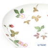ウェッジウッド（Wedgwood） ワイルドストロベリー カジュアル オーバルディッシュ 30cm