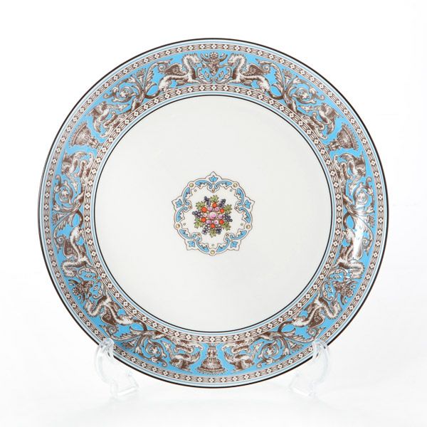 ウェッジウッド（Wedgwood） フロレンティーン ターコイズ クーププレート 23cm