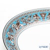 ウェッジウッド（Wedgwood） フロレンティーン ターコイズ オーバルディッシュ 30cm