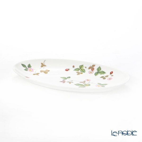 ウェッジウッド（Wedgwood） ワイルドストロベリー カジュアル オーバルディッシュ 26cm