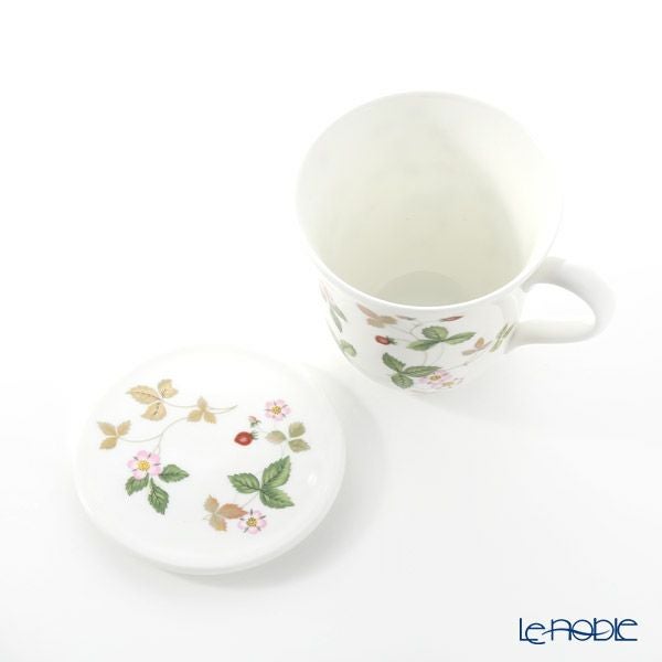 ウェッジウッド（Wedgwood） ワイルドストロベリー カジュアル 蓋付マグ 300ml