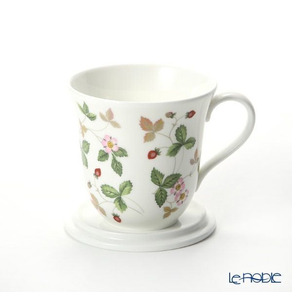 ウェッジウッド（Wedgwood） ワイルドストロベリー カジュアル 蓋付マグ 300ml