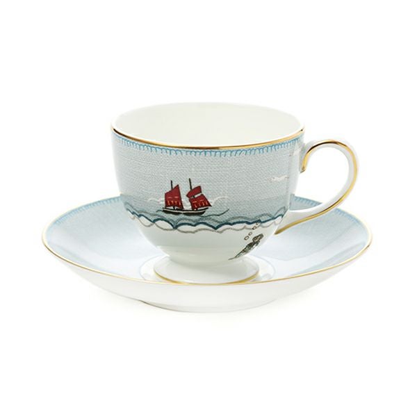 ウェッジウッド（Wedgwood） セイラーズ フェアウェル by Kit Kemp ティーカップ＆ソーサー リー 200ml