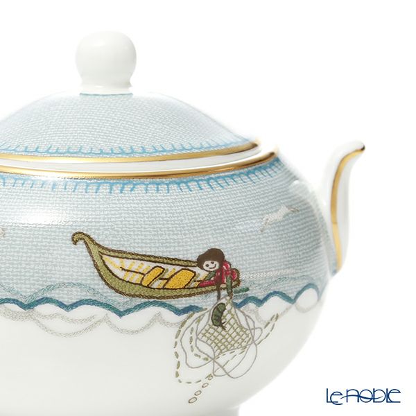 ウェッジウッド（Wedgwood） セイラーズ フェアウェル by Kit Kemp シュガーボックス／シュガーポット S