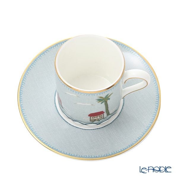 ウェッジウッド（Wedgwood） セイラーズ フェアウェル by Kit Kemp コーヒーカップ＆ソーサー ボンド 100ml デミタス／エスプレッソ用