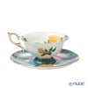 ウェッジウッド（Wedgwood） ワンダーラスト サファイア ガーデン ティーカップ＆ソーサー