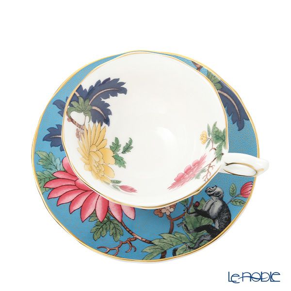 ウェッジウッド（Wedgwood） ワンダーラスト サファイア ガーデン ティーカップ＆ソーサー