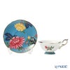 ウェッジウッド（Wedgwood） ワンダーラスト サファイア ガーデン ティーカップ＆ソーサー
