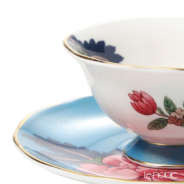 ウェッジウッド（Wedgwood） ワンダーラスト サファイア ガーデン ティーカップ＆ソーサー
