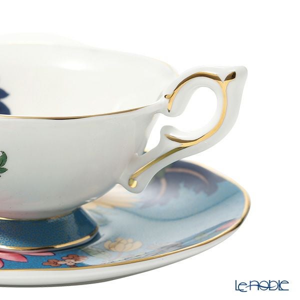 ウェッジウッド（Wedgwood） ワンダーラスト サファイア ガーデン ティーカップ＆ソーサー