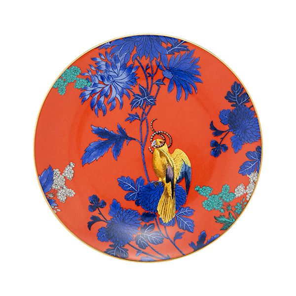 ウェッジウッド（Wedgwood） ワンダーラスト ゴールデン パロット プレート 20cm