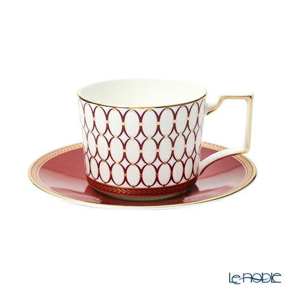 ウェッジウッド（Wedgwood） ルネッサンス レッド ティーカップ＆ソーサー 250ml