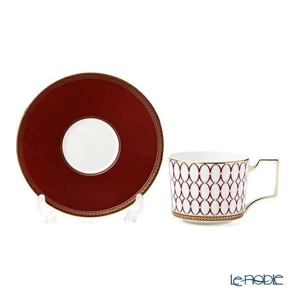 ウェッジウッド（Wedgwood） ルネッサンス レッド ティーカップ＆ソーサー 250ml