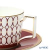 ウェッジウッド（Wedgwood） ルネッサンス レッド ティーカップ＆ソーサー 250ml