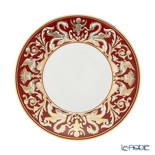 ウェッジウッド（Wedgwood） ルネッサンス レッド プレート アクセント