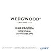 ウェッジウッド（Wedgwood） ワンダーラスト ブルーパゴダ プレート 20cm