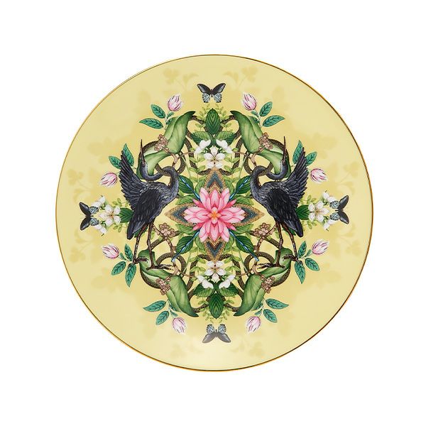 ウェッジウッド（Wedgwood） ワンダーラスト ウォーターリリー プレート 20cm イエロー
