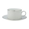 ウェッジウッド（Wedgwood） ジオ プラチナ ティーカップ＆ソーサー 250ml
