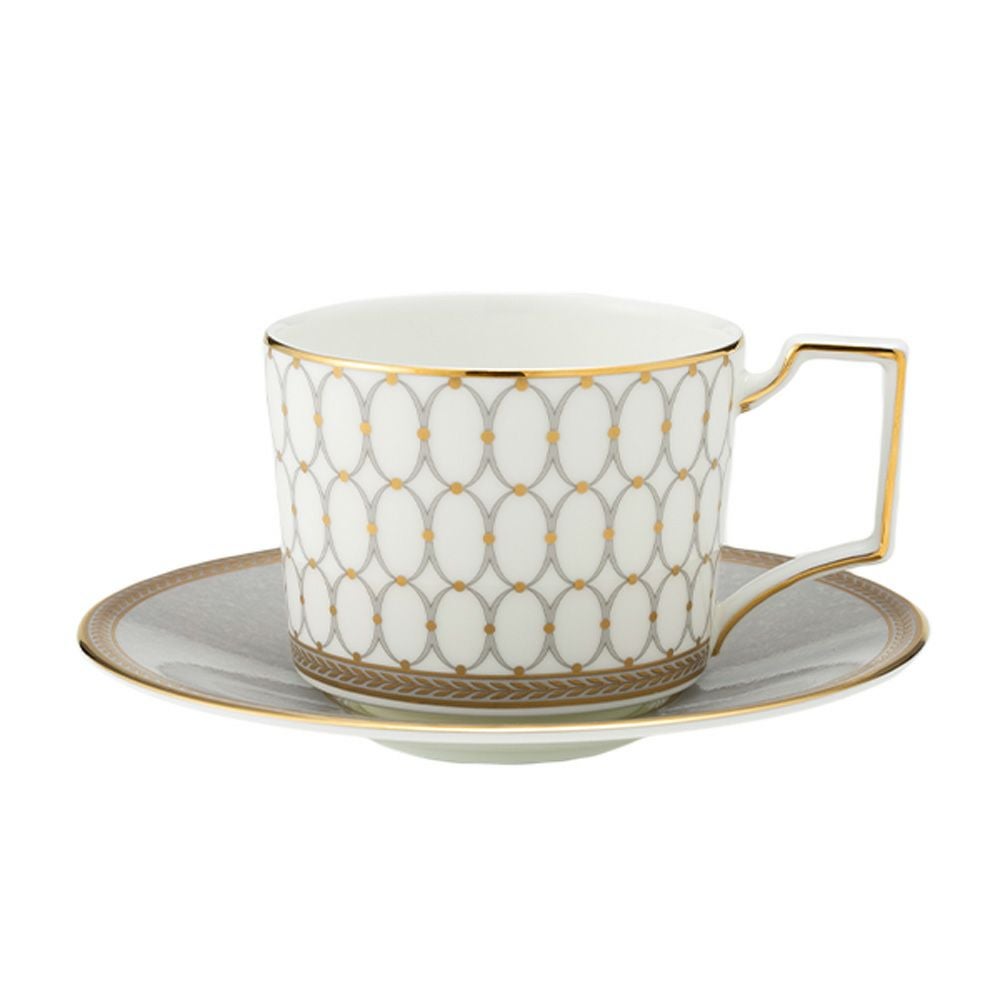 ウェッジウッド（Wedgwood） ルネッサンス グレイ（グレー） ティーカップ＆ソーサー 250ml