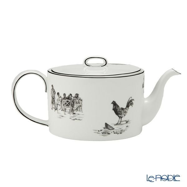 ウェッジウッド（Wedgwood） シーラ・ブリッジス ティーポット ピクニック 1L