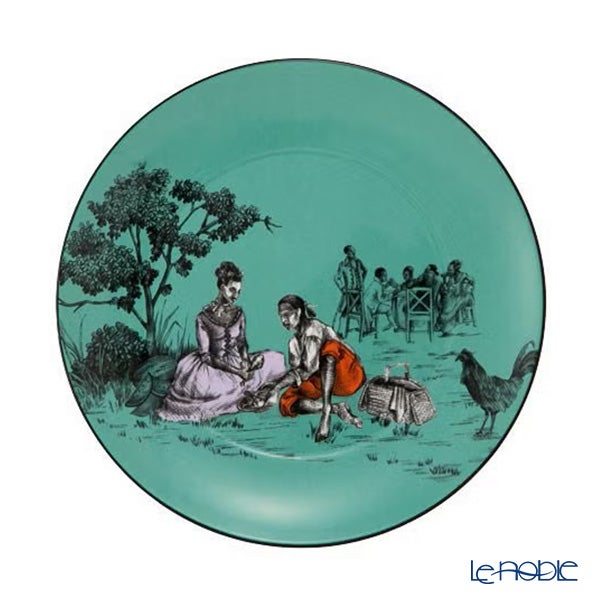 ウェッジウッド（Wedgwood） シーラ・ブリッジス アクセントプレート ピクニック 20cm