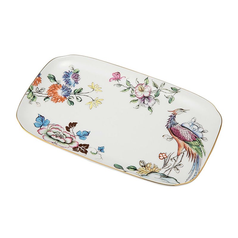 ウェッジウッド（Wedgwood） ワンダーラスト フォーチュン サンドイッチトレイ 25×15cm