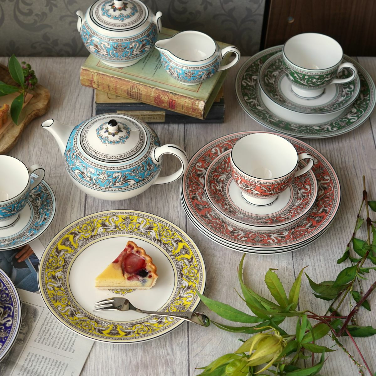 ウェッジウッド（Wedgwood） フロレンティーン ヴェルデ プレート 20cm