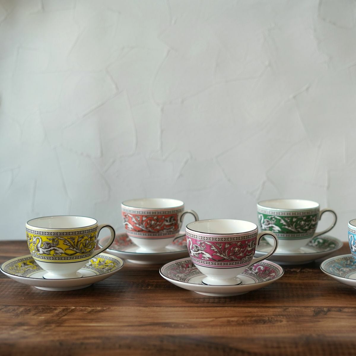 ウェッジウッド（Wedgwood） フロレンティーン シトロン ティーカップ＆ソーサー（リー）200ml