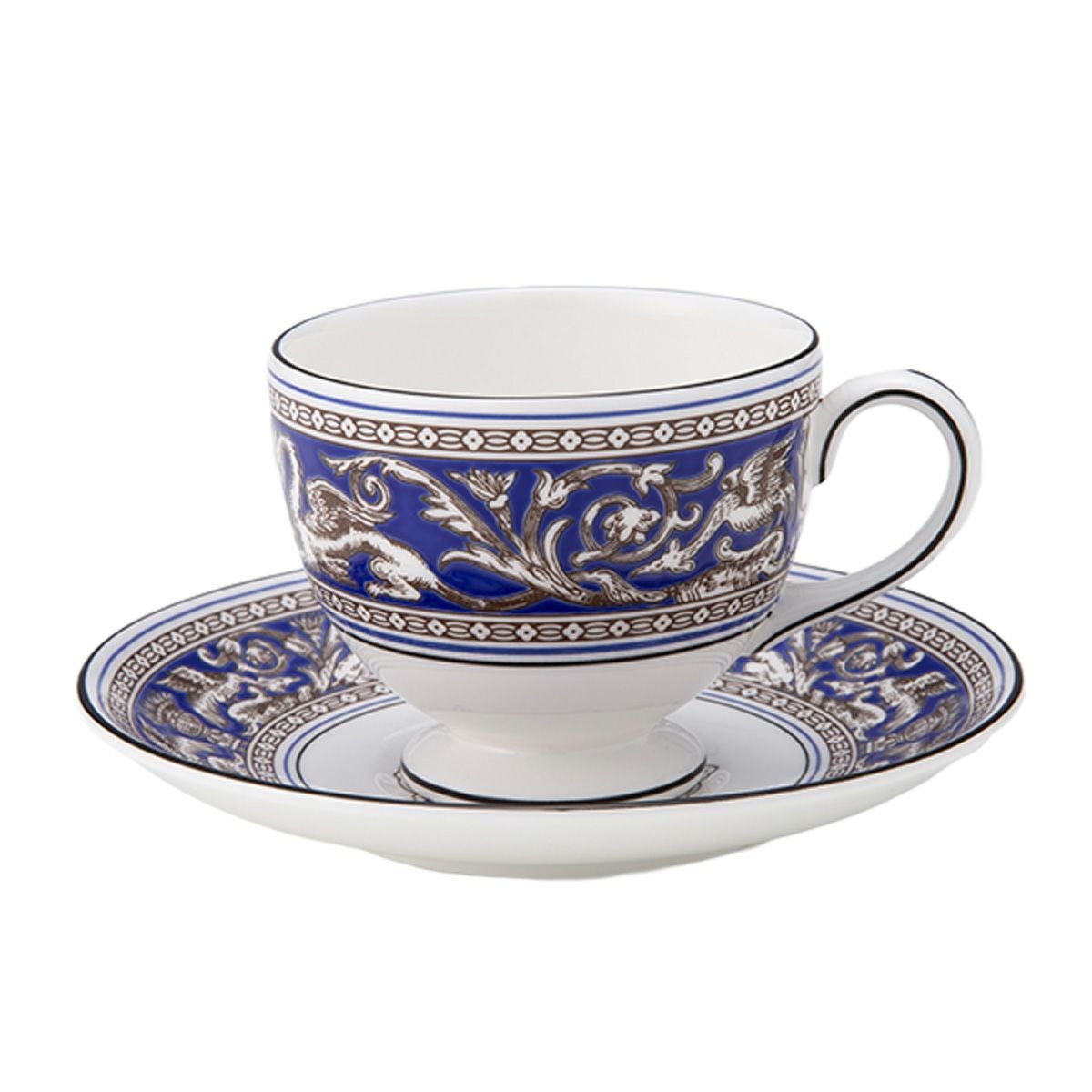 ウェッジウッド（Wedgwood） フロレンティーン マリン ティーカップ＆ソーサー（リー）200ml