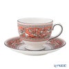 ウェッジウッド（Wedgwood） フロレンティーン サーモン ティーカップ＆ソーサー（リー）200ml