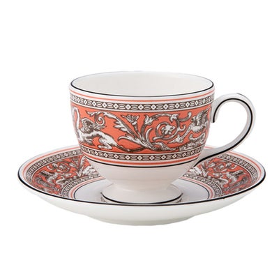 ウェッジウッド（Wedgwood） フロレンティーン サーモン ティーカップ 
