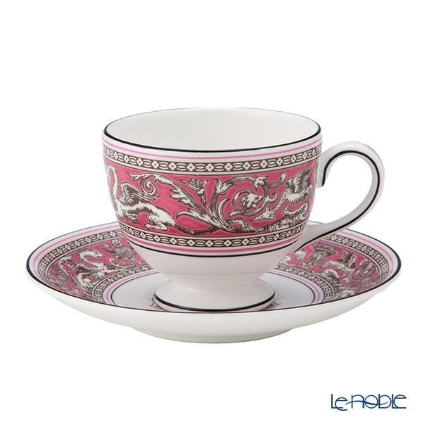 ウェッジウッド（Wedgwood） フロレンティーン フューシャ ティーカップ＆ソーサー（リー）200ml