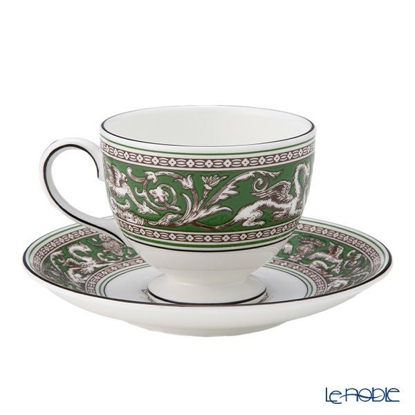 ウェッジウッド（Wedgwood） フロレンティーン ヴェルデ ティーカップ＆ソーサー（リー）200ml