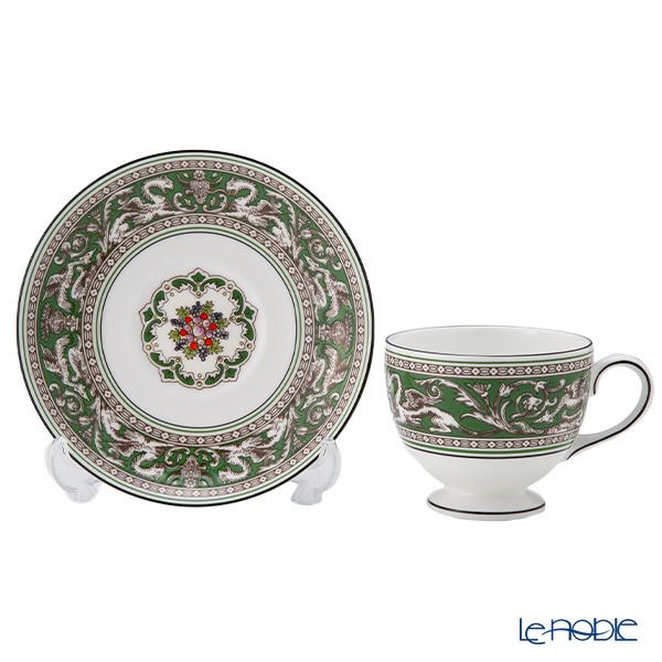 ウェッジウッド（Wedgwood） フロレンティーン ヴェルデ ティーカップ＆ソーサー（リー）200ml