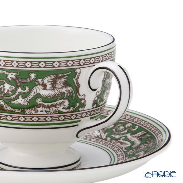 ウェッジウッド（Wedgwood） フロレンティーン ヴェルデ ティーカップ＆ソーサー（リー）200ml