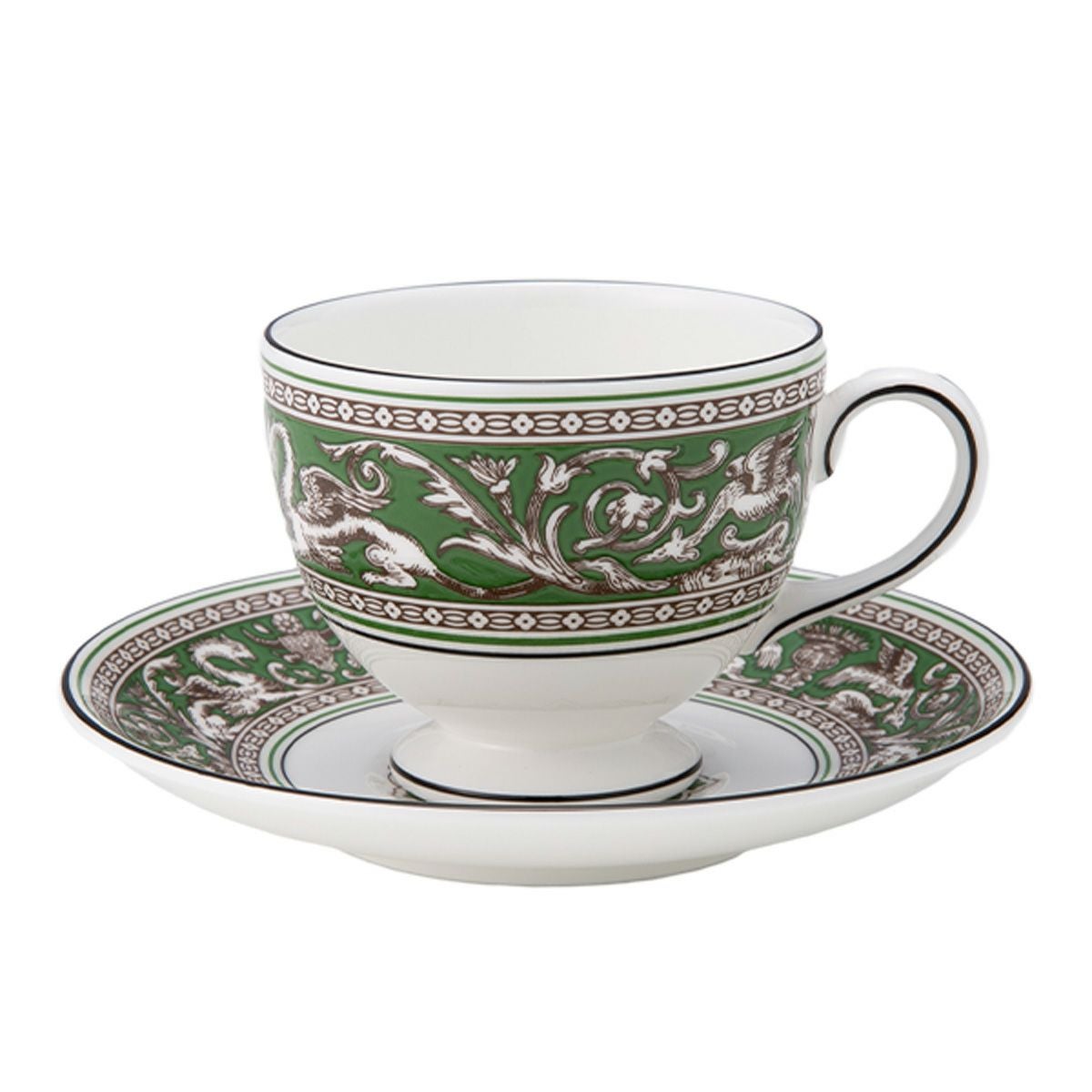 ウェッジウッド ワンダーラスト サファイア ガーデン ティーカップ＆ソーサー|WEDGWOOD