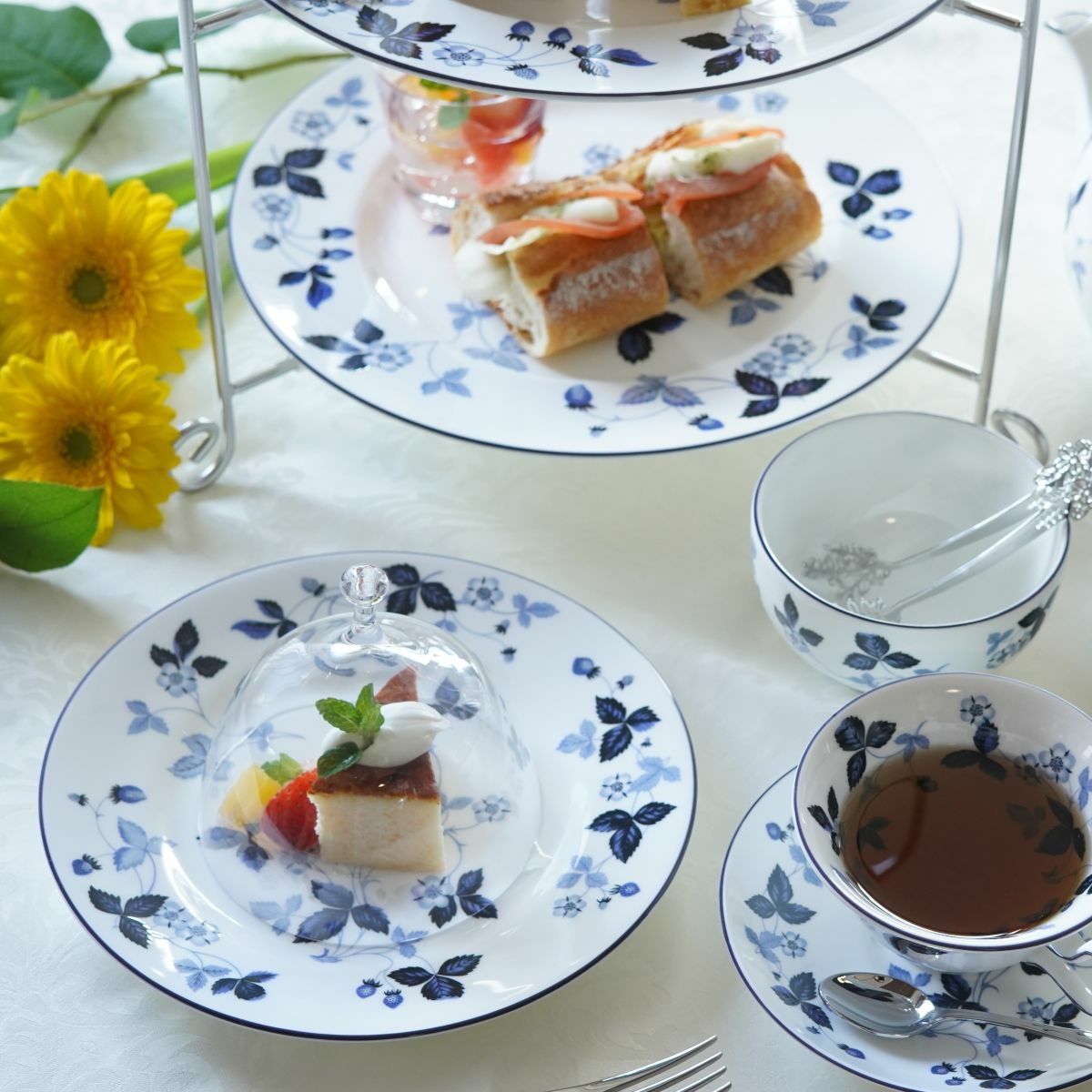 ウェッジウッド（Wedgwood） ストロベリーインクブルー プレート 20cm