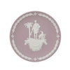 ウェッジウッド（Wedgwood）ジャスパー ライラック イヤープレート 17cm ヘルメス 2026年／令和8年【プレートスタンド、プレートハンガー付き】