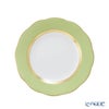 ヘレンド シルクリボン CV03 プレート 12.5cm 20512-0-00 小皿／豆皿（ライトグリーン）