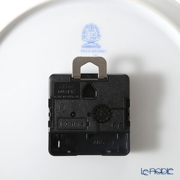 ヘレンド (HEREND) ピンクガーランド PBGP 00527-0-47 ウォールクロック 28.5cm