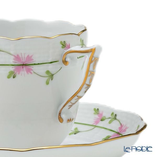 ヘレンド ピンクガーランド PBGP 00706-0-00 コーヒーカップ＆ソーサー 160ml