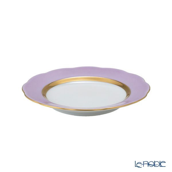 ヘレンド (HEREND) シルクリボン CL01 プレート 12.5cm 20512-0-00 小皿／豆皿（ライトライラック）