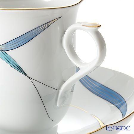 マイセン（Meissen） ウォーターバード ブルー 704610／28582 コーヒーカップ＆ソーサー 180ml