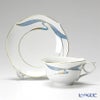 マイセン（Meissen） ウォーターバード ブルー 704610／28633 ティーカップ＆ソーサー 170ml