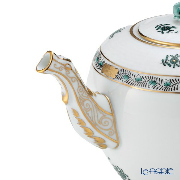 ヘレンド (HEREND) アポニーグリーン2 AV2（ブルーグリーン） 00606-0-09 ティーポット ローズ 800ml